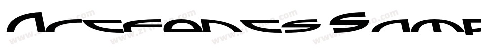 Artfonts Sampler字体转换